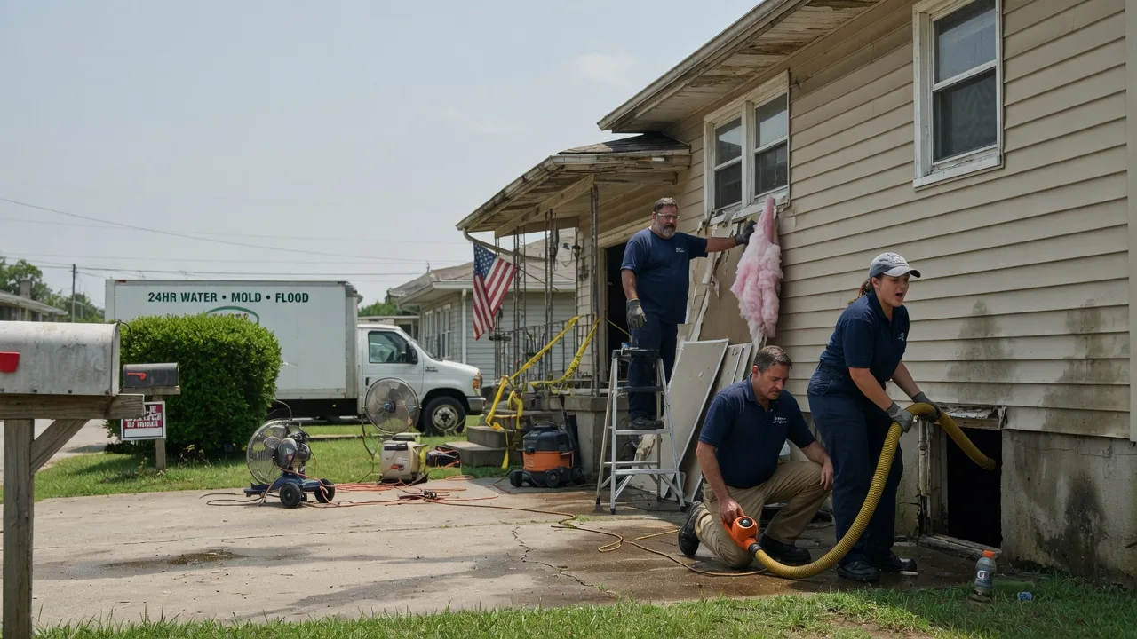 Water Damage Repair in Hickman, TN near me